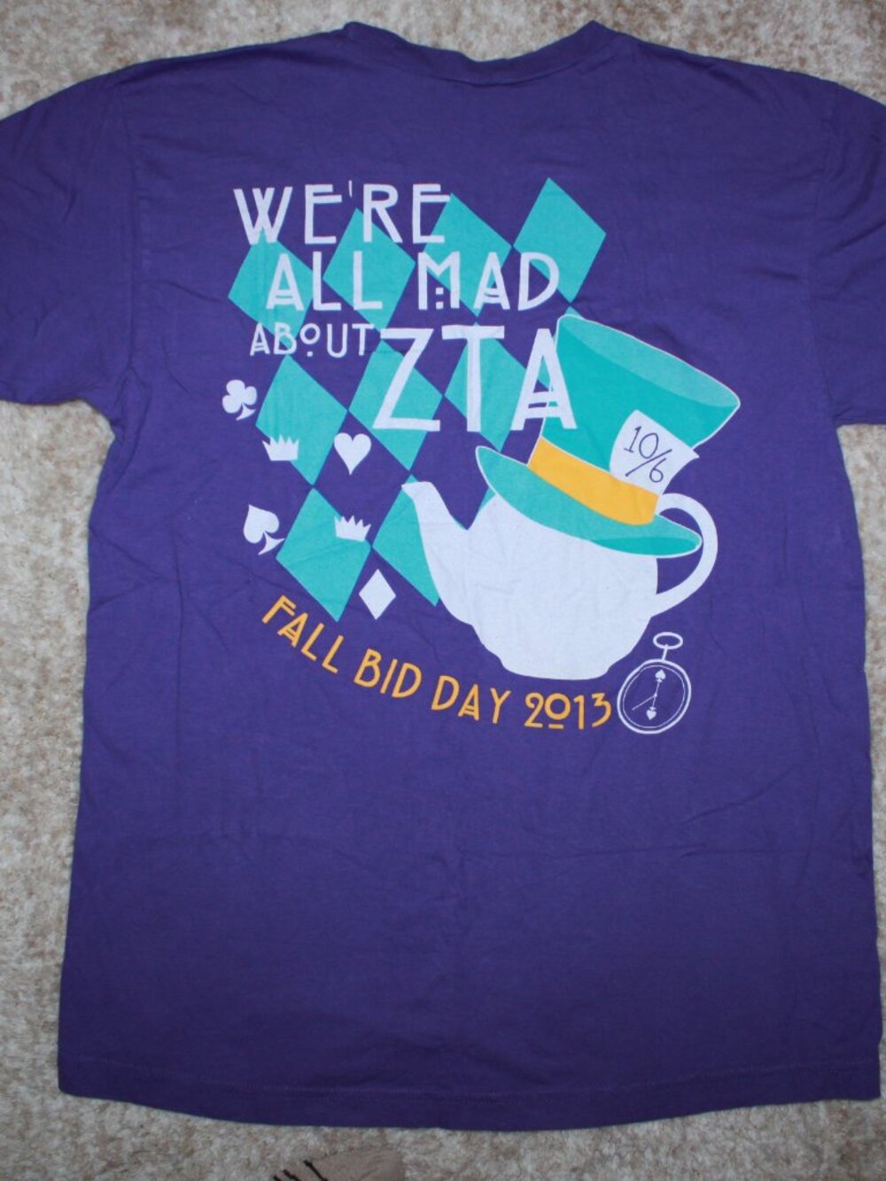 We're All Mad About ZTA Fall Bid Day 2015 T-shirt